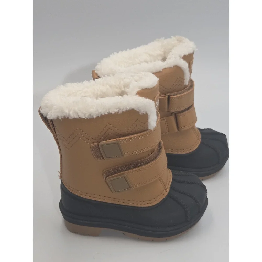 Cat And Jack Toddler Boys Boots Size 5 Waterproof Winter Boots